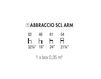 Scheme Armchair Accento 2019 ABBRACCIO SCL ARM