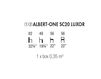 Scheme Chair Accento 2019 ALBERT ONE SC 20 LUXOR