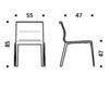 Scheme Chair 3686003 357 Silver Scheme Chair ICF Office 2015 3686003 357 Contemporary / Modern
