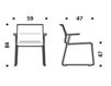 Scheme Armchair 3571606 910 Ivory Scheme Armchair ICF Office 2015 3571606 910 Contemporary / Modern