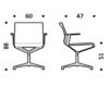 Scheme Armchair ICF Office 2015 3693559 918 Contemporary / Modern