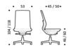 Scheme Chair ICF Office 2015 26000333 30B Contemporary / Modern