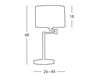 Scheme Table lamp Hilton Sand Kolarz Austrolux  1264.71.7 Contemporary / Modern