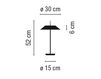 Scheme Table lamp Vibia Grupo T Diffusion, S.A. Origami 5500 Minimalism / High-Tech