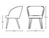 Scheme Armchair Montbel 2016 03031 Contemporary / Modern