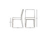 Scheme Chair Montbel Velvet 02511 Contemporary / Modern