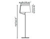 Scheme Floor lamp BERNI Faro NEW 2016 29335 Minimalism / High-Tech