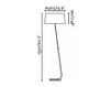 Scheme Floor lamp HOTEL Faro NEW 2016 29948 Contemporary / Modern