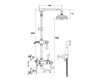 Scheme Shower fittings  Flamant RVB 1936.11.75 Contemporary / Modern