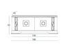 Scheme Cabinet for AV Llass Stravaganza 24030 Art Deco / Art Nouveau