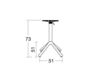 Scheme Table base NEMO Scab Design / Scab Giardino S.p.a. 2017 5067 AV 10 Contemporary / Modern