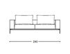 Scheme Sofa savoye Desiree 2017 savoye 002060 Art Deco / Art Nouveau