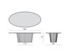 Scheme Dining table COLONNA VF50944C Marble DE brown Scheme Dining table COLONNA Vittoria Frigerio by Frigerio Poltrone e Divani 2015 VF50944C Marble DE Art Deco / Art Nouveau