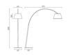 Scheme Floor lamp NALA Helestra 2018 17/1845.27/9276 Minimalism / High-Tech