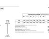 Scheme Table lamp LEON Corte Zari Srl  Zoe 1466 Contemporary / Modern