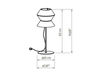 Scheme Table lamp Modo Luce Table ARTETP050G03 Contemporary / Modern