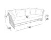 Scheme Terrace couch Hamptons Graphics Roberti Rattan Greenfield 9732 2 Contemporary / Modern
