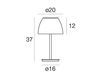 Scheme Table lamp Cupolè Linea Light Classic 6315 Contemporary / Modern