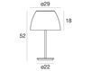 Scheme Table lamp Cupolè Linea Light Classic 6384 Contemporary / Modern