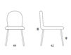 Scheme Chair Adrenalina B4 B4 1P - armchair Contemporary / Modern