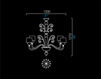 Scheme Сhandelier Tangeri Barovier&Toso Candeliers 5604/16/OO/NN Classical / Historical 