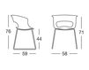 Scheme Armchair Scab Design / Scab Giardino S.p.a. Sedute Design 2691 310 Contemporary / Modern