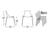 Scheme Chair Scab Design / Scab Giardino S.p.a. Sedute Design 2272  213 Contemporary / Modern