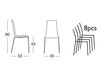 Scheme Chair Scab Design / Scab Giardino S.p.a. Marzo 2660 51 Contemporary / Modern
