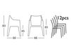 Scheme Terrace chair Scab Design / Scab Giardino S.p.a. Marzo 2320 81 Contemporary / Modern
