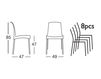 Scheme Chair Scab Design / Scab Giardino S.p.a. Marzo 2096 Contemporary / Modern