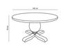 Scheme Dining table Minacciolo 2014 TA04001 Contemporary / Modern