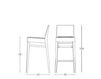 Scheme Bar stool Montbel 2014 timberly 01784 Contemporary / Modern