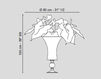 Scheme Vase Phalenopsis VGnewtrend Home Decor 1141343.95 Contemporary / Modern