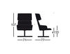 Scheme Office chair Concord Capdell 2010 527UCG Contemporary / Modern