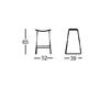 Scheme Bar stool Tic Capdell 2010 530M-65 1 Contemporary / Modern