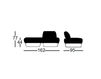 Scheme Terrace couch Nonna Out Capdell 2010 547TR Contemporary / Modern