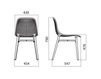 Scheme Chair Infiniti Design Indoor NEXT 4 LEGS 2 Contemporary / Modern