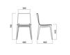 Scheme Chair Infiniti Design Indoor EMMA CHAIR 4 Contemporary / Modern