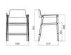 Scheme Armchair Infiniti Design Indoor PENELOPE UPHOLSTERED SEAT Contemporary / Modern