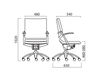 Scheme Needlework chair Infiniti Design Indoor REACTION WITH ARMS Contemporary / Modern