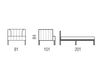 Scheme Сhair CHICK Milano Bedding/Kover srl Sofa Beds MDCHI080 Contemporary / Modern