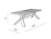 Scheme Dining table Typhoon Atmosphera Essence TY.TA.240.TK Contemporary / Modern