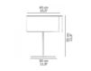 Scheme Table lamp Switch 206 Black Scheme Table lamp Oluce Tavolo Switch 206 Contemporary / Modern