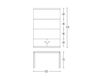 Scheme Dining table Extra Pacini & Cappellini Made In Italy 5421 Extra Contemporary / Modern