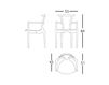 Scheme Armchair GAULINO B.D (Barcelona Design) CHAIRS AND STOOLS GAUFR13C13 Loft / Fusion / Vintage / Retro