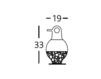 Scheme Vase SHOWTIME B.D (Barcelona Design) ACCESSORIES SWJAR1NG Contemporary / Modern